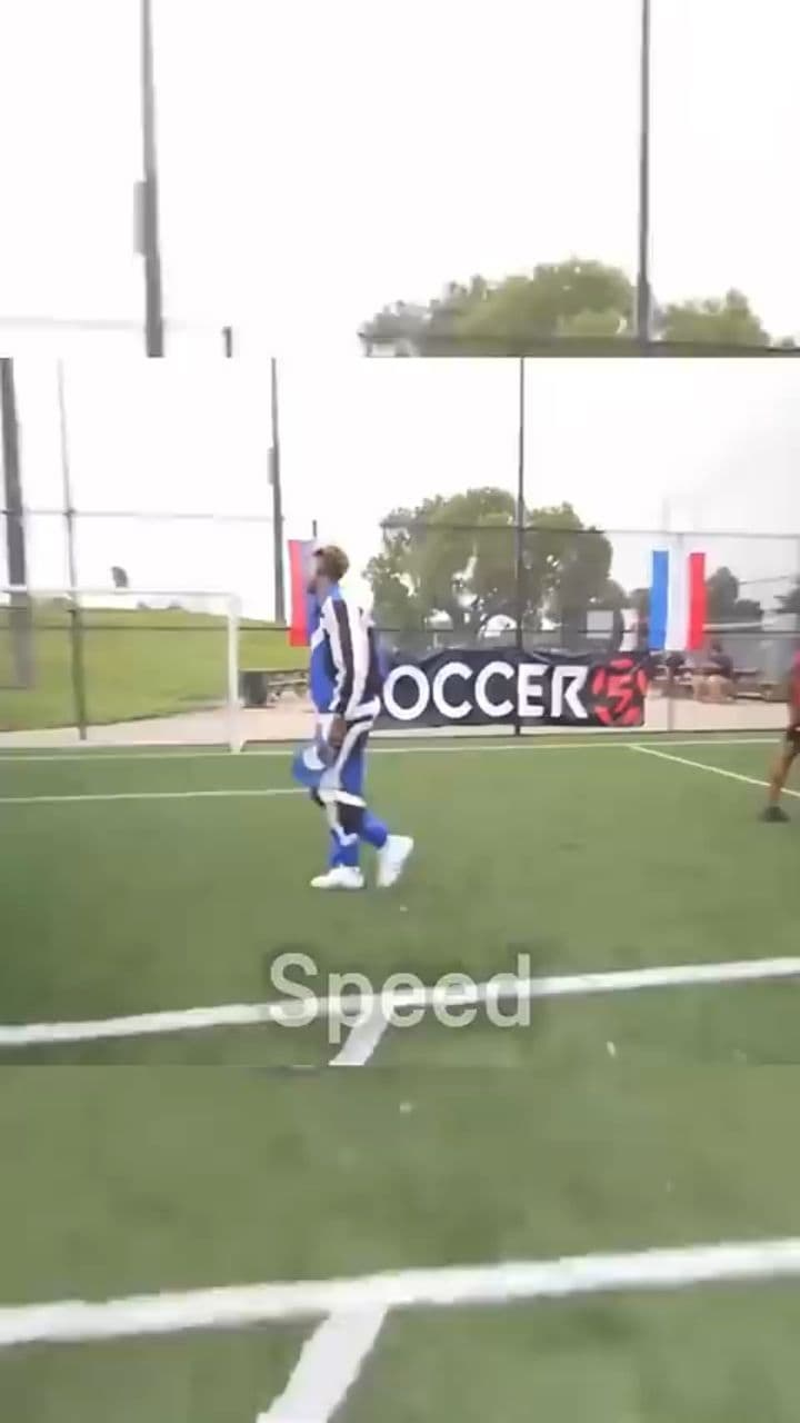 Speed Loses His Mind After Pogba Nutmegs Him