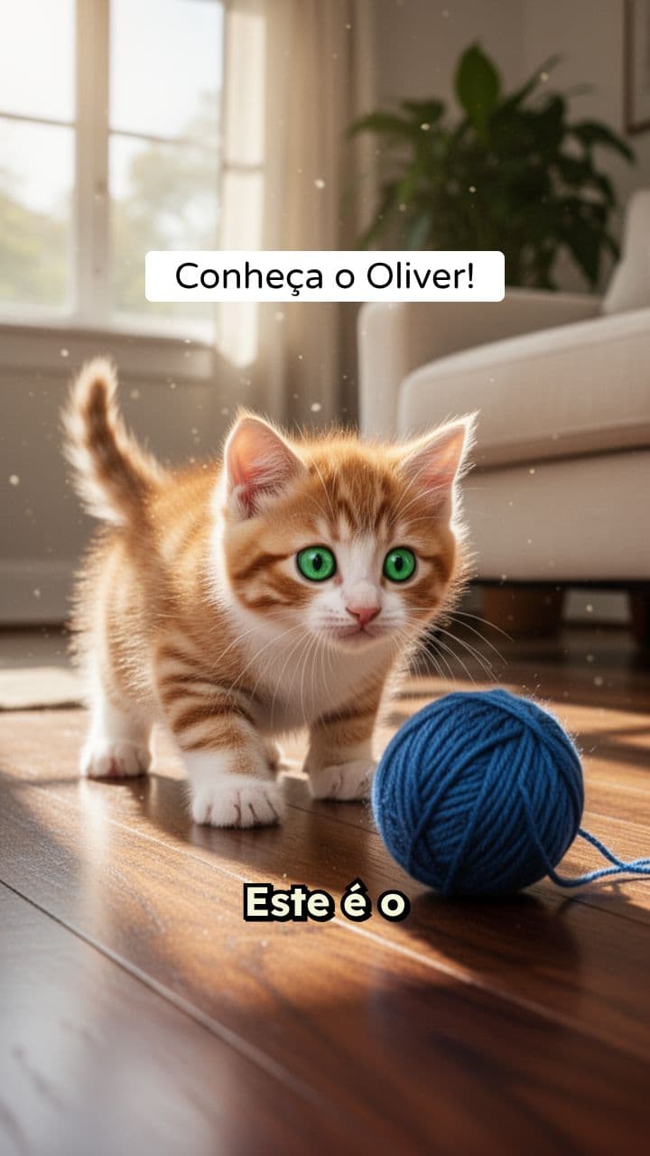 O Gatinho Atrapalhado