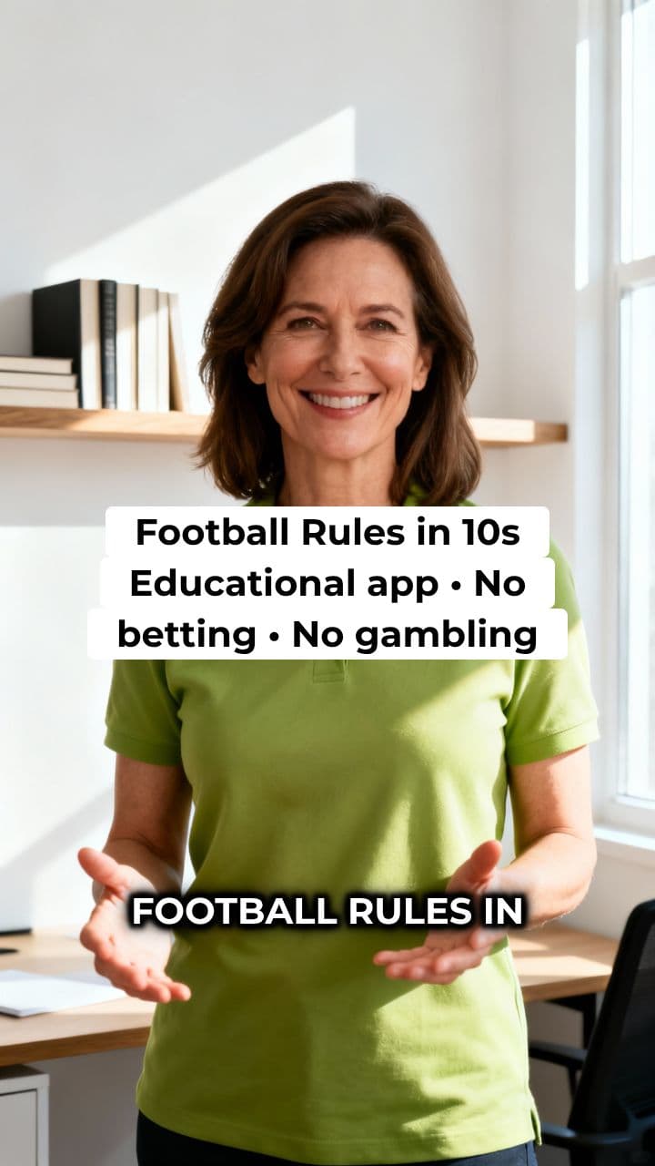 Refi App - Football Rules Simplified
