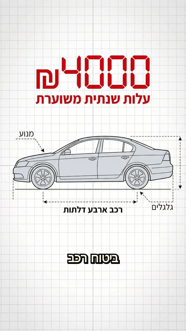 בדיקת ביטוח רכב וחיסכון מיידי