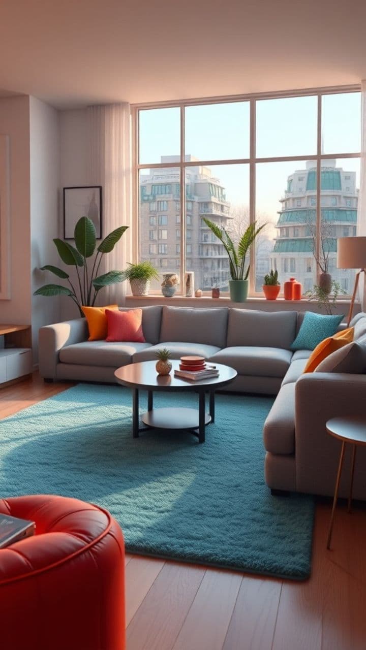 Geita går amok i stua