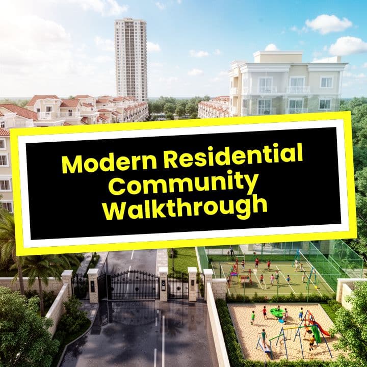 Modern Residential Community Walkthrough