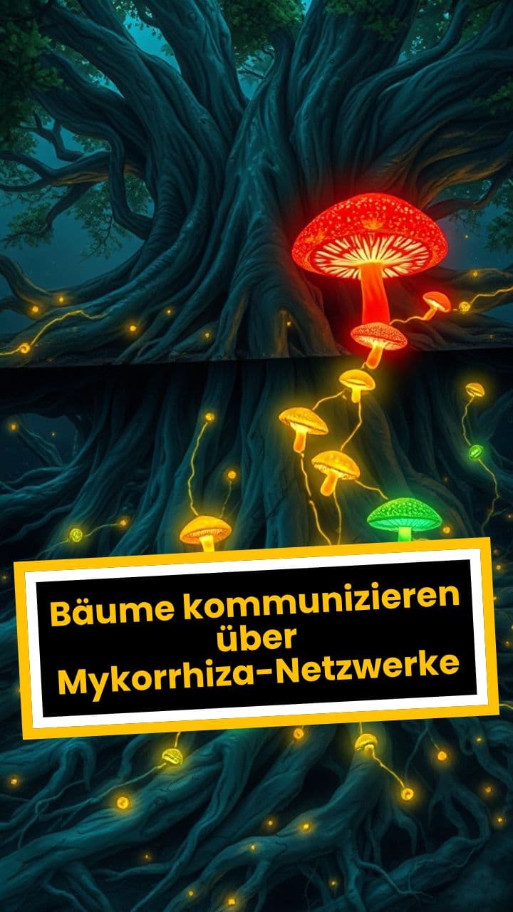 Bäume kommunizieren über Mykorrhiza-Netzwerke