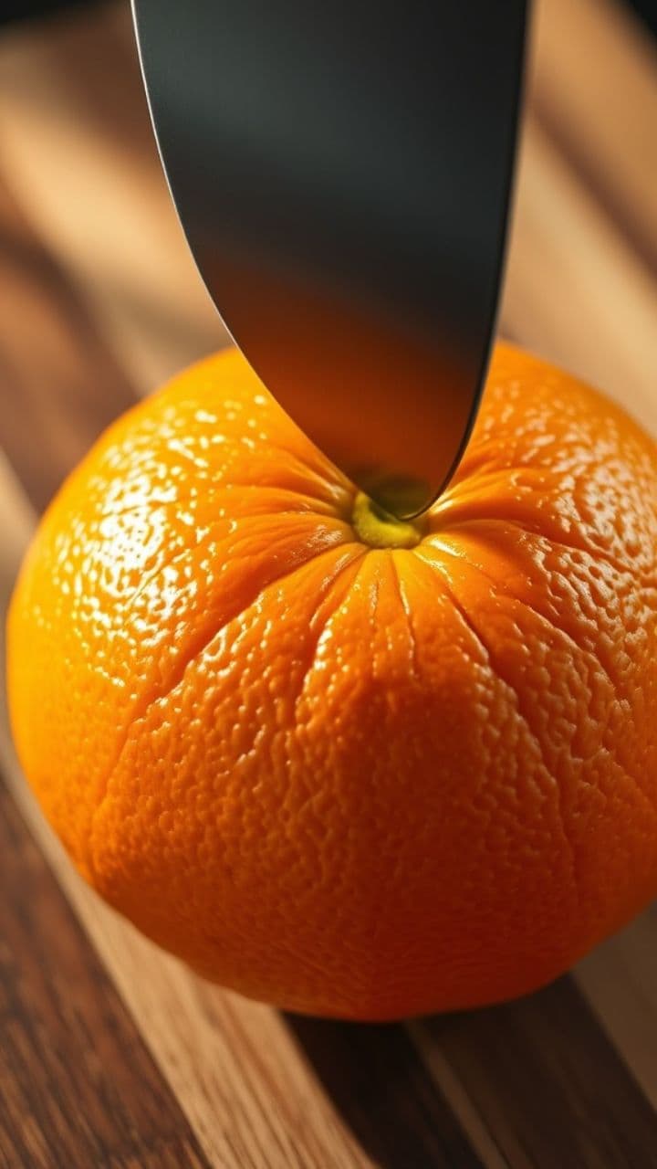 ASMR: Orange Slicing Sounds