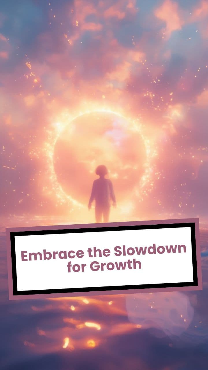 Embrace the Slowdown for Growth