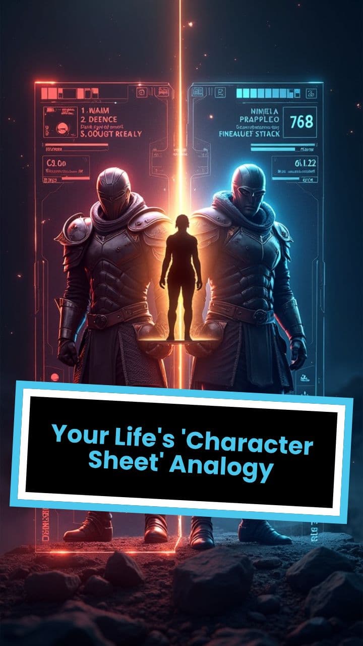 Your Life's 'Character Sheet' Analogy