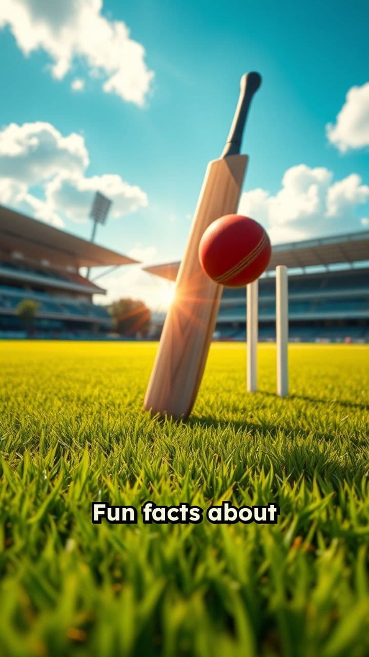Cricket Fun Facts