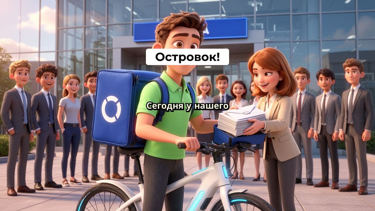 Приключения доставщика Островка