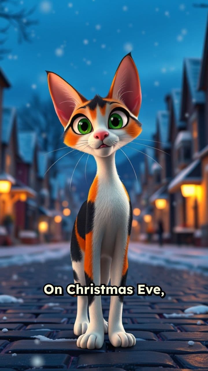 Christmas Eve Stray Cat