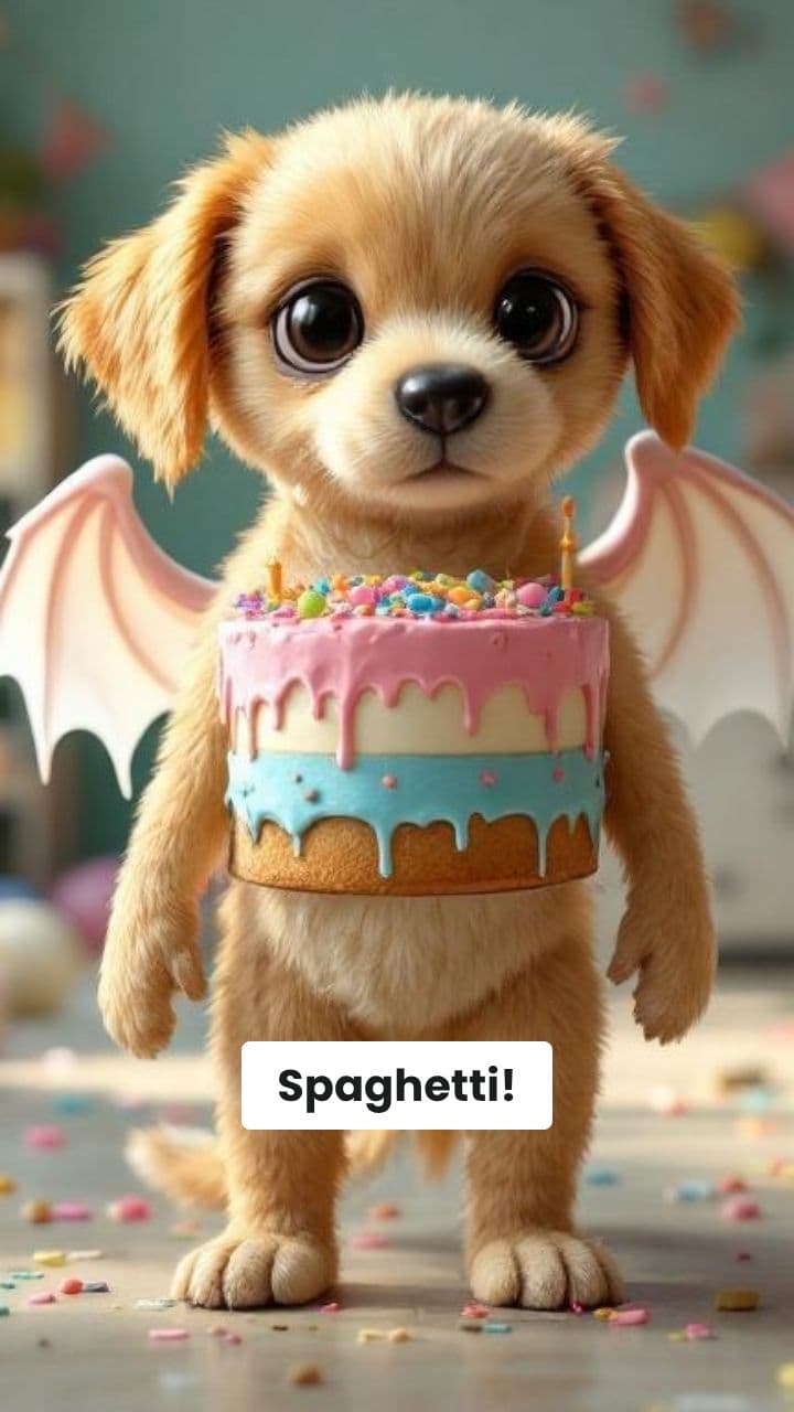 Cucciolo Torta's Chaotic Birthday