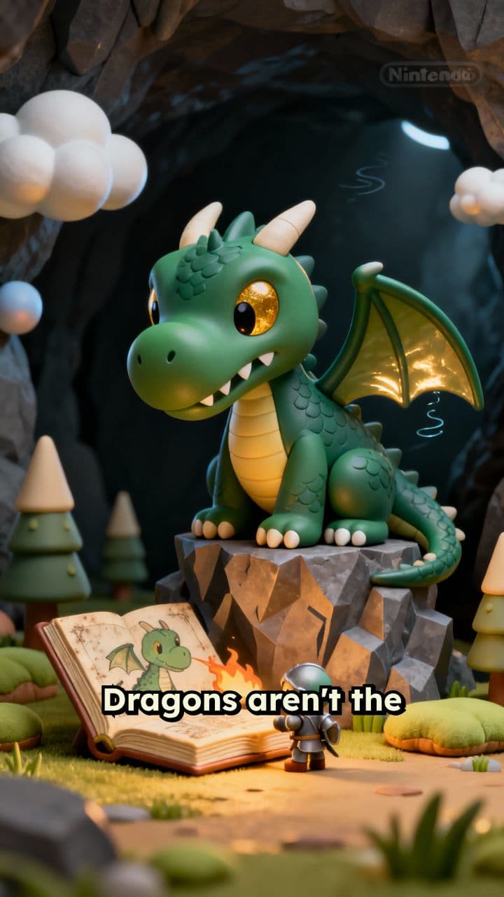 Reimagining Dragons as Nature's Guardians