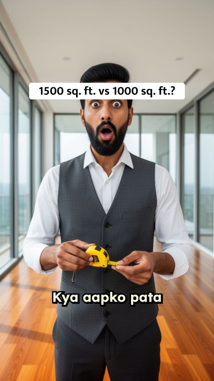 Real Estate Truth: Super Built-up vs Carpet Area