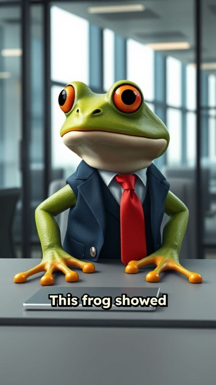 The Frog Who Quit Corporate Life