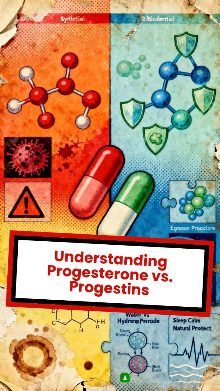 Understanding Progesterone vs. Progestins