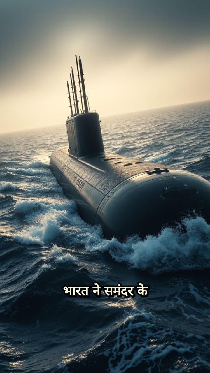 INS अरिघाट से K-4 मिसाइल टेस्ट