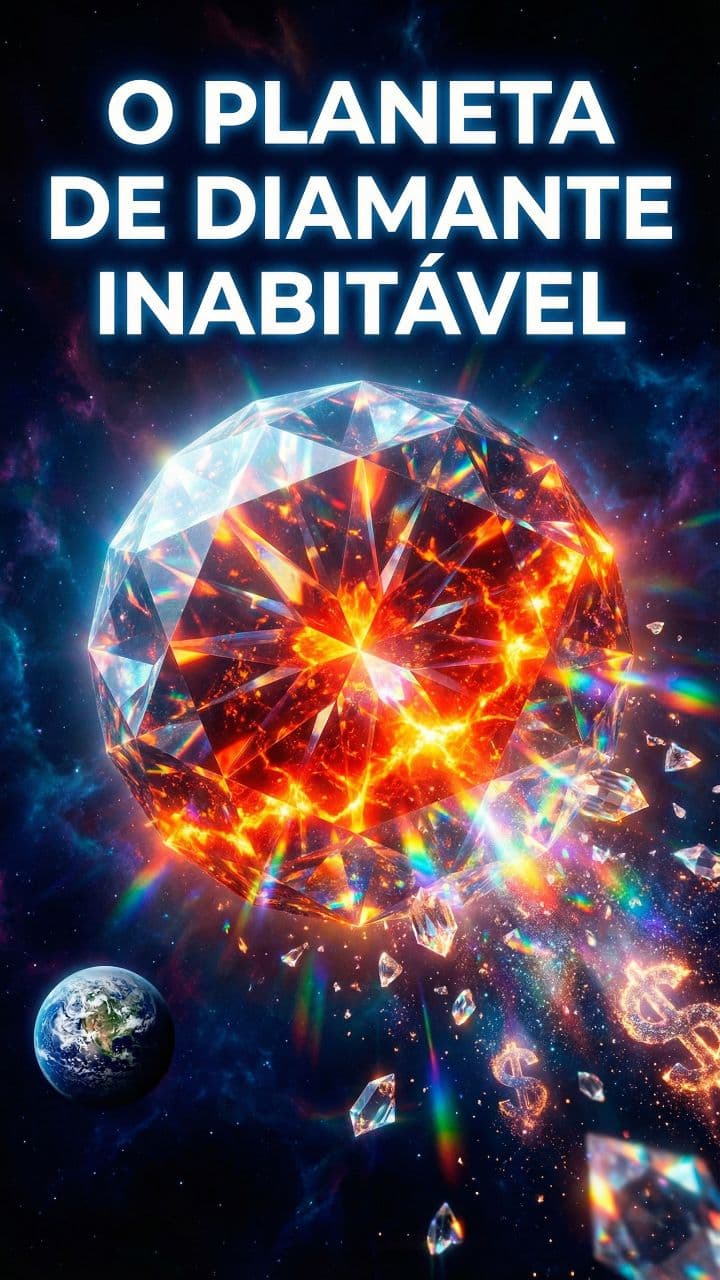 O Planeta de Diamante Inabitável