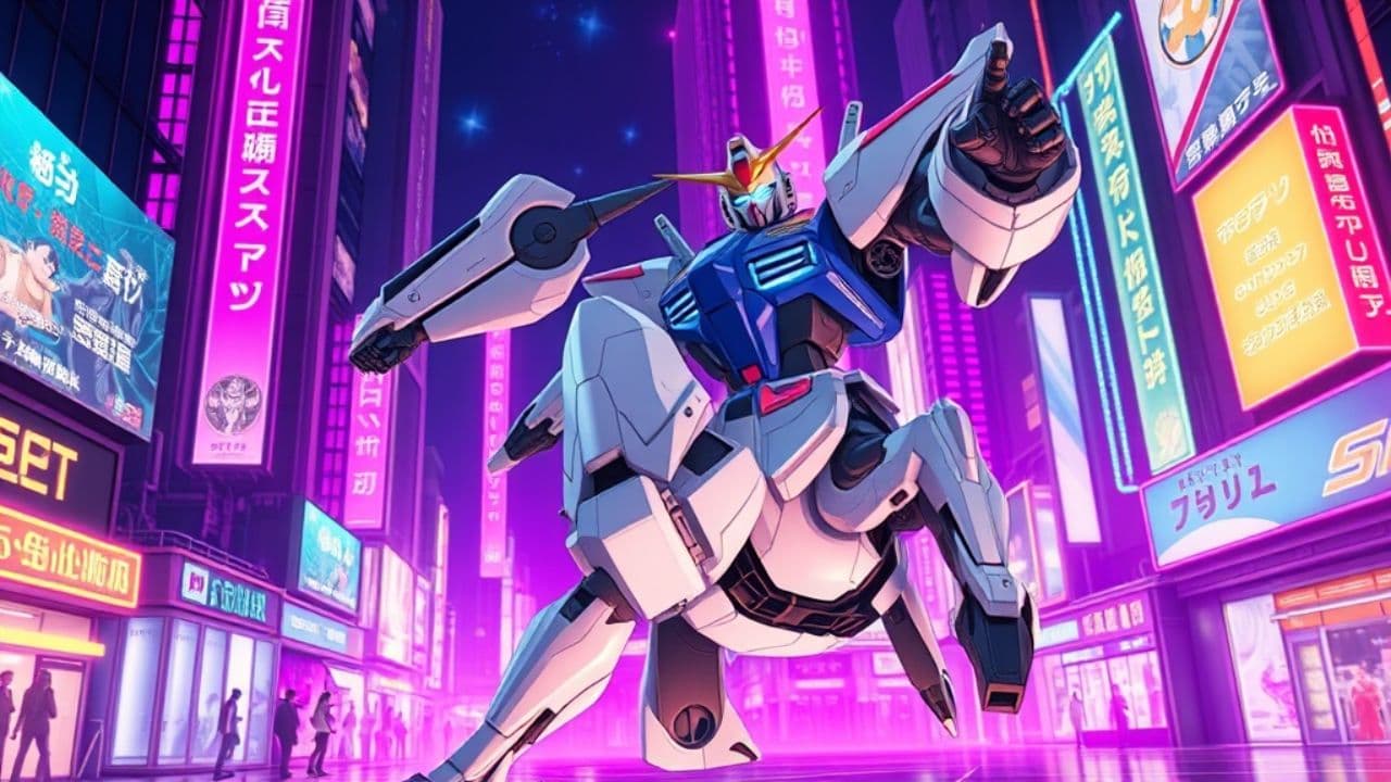 Old-School Gundam-Style Giant Robot