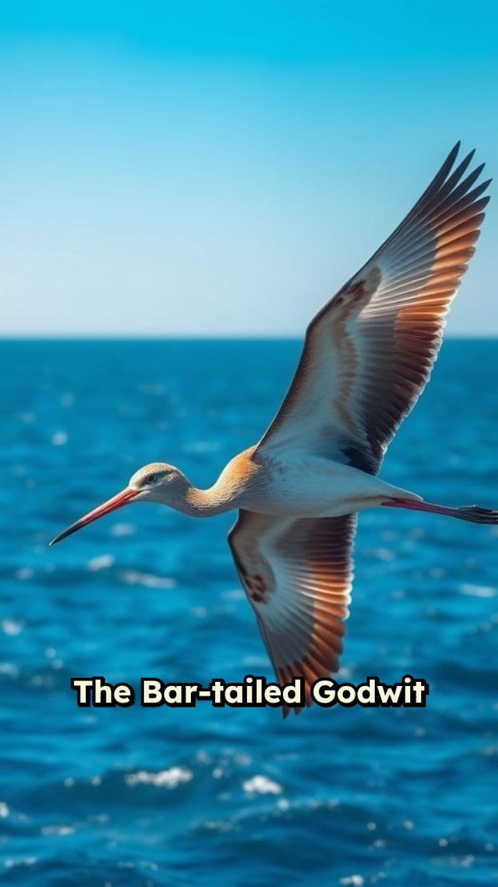 Bar-tailed Godwit’s Epic Nonstop Flight