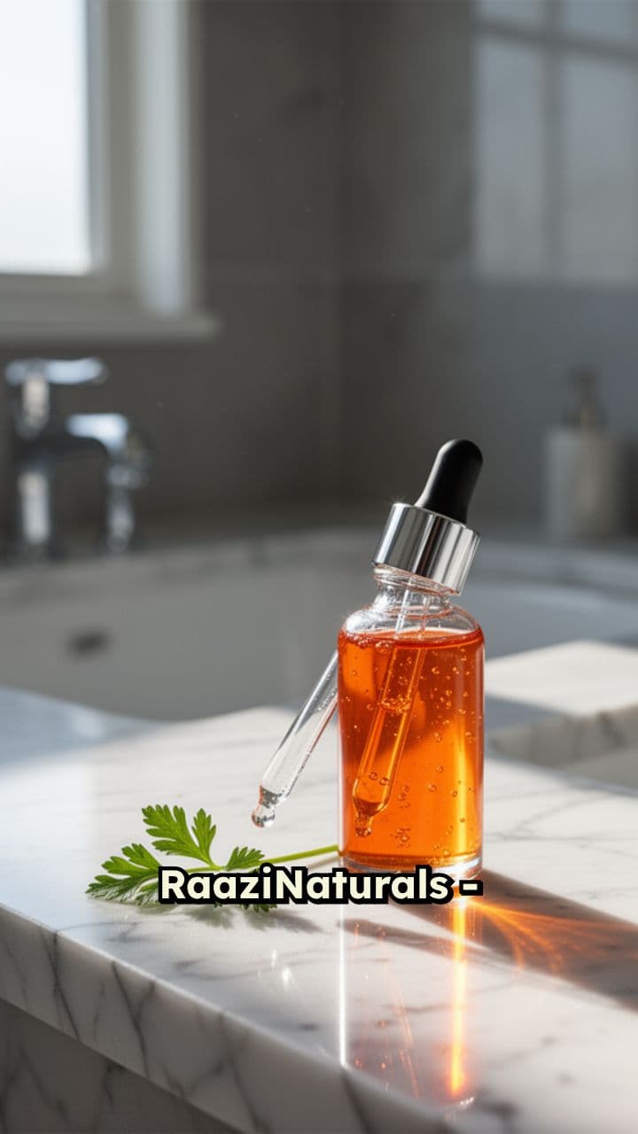 Raazi Naturals Carrot Oil for Skin & Hair