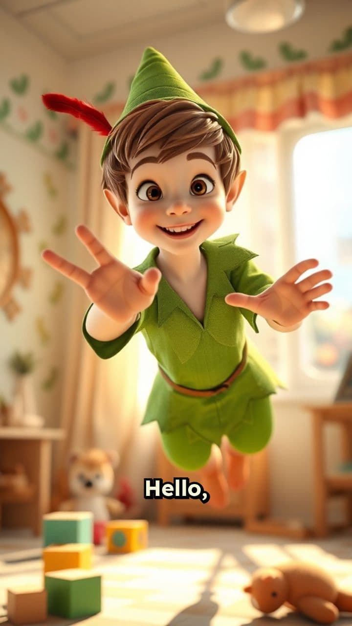 Peter Pan's Birthday Wish for Lou