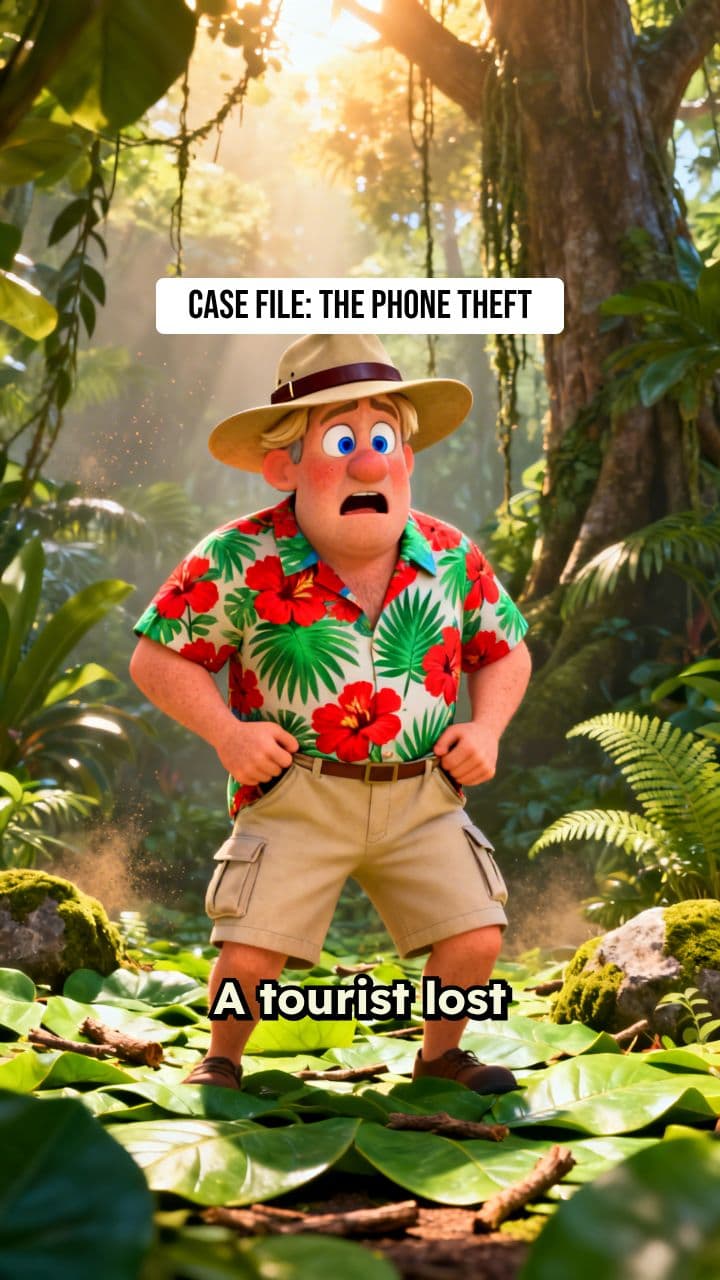 The Monkey Phone Theft