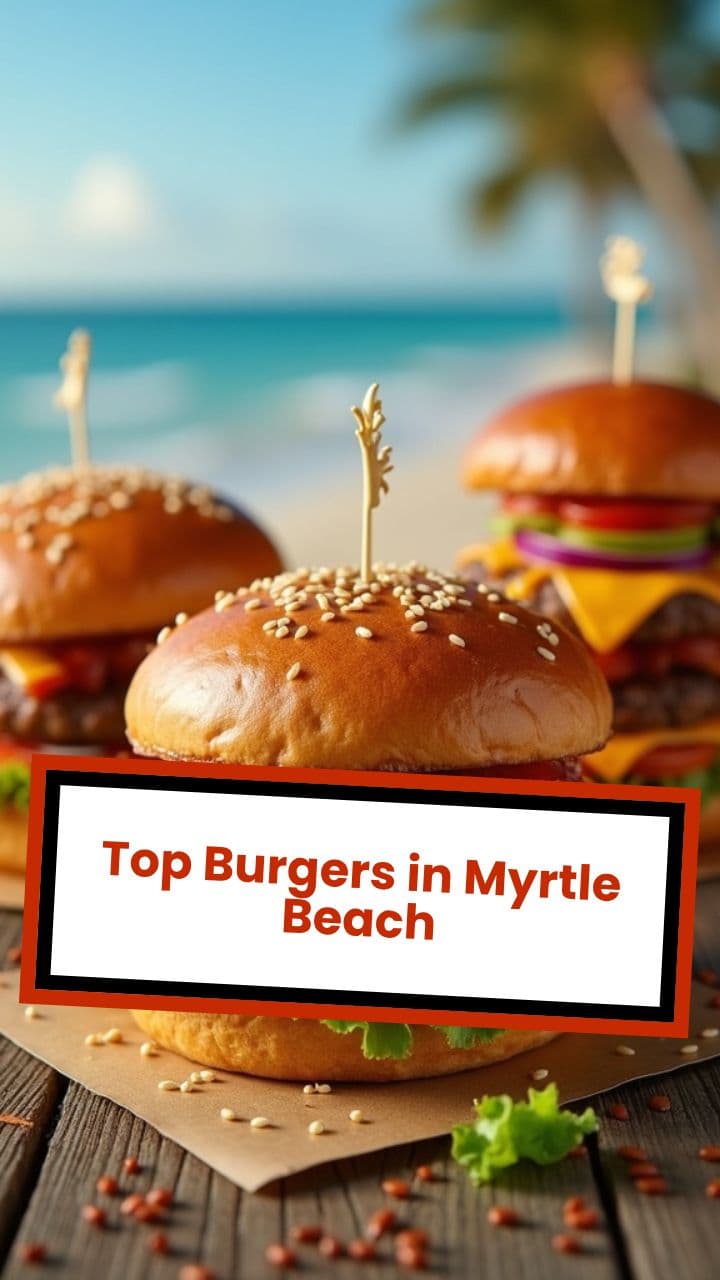 Top Burgers in Myrtle Beach