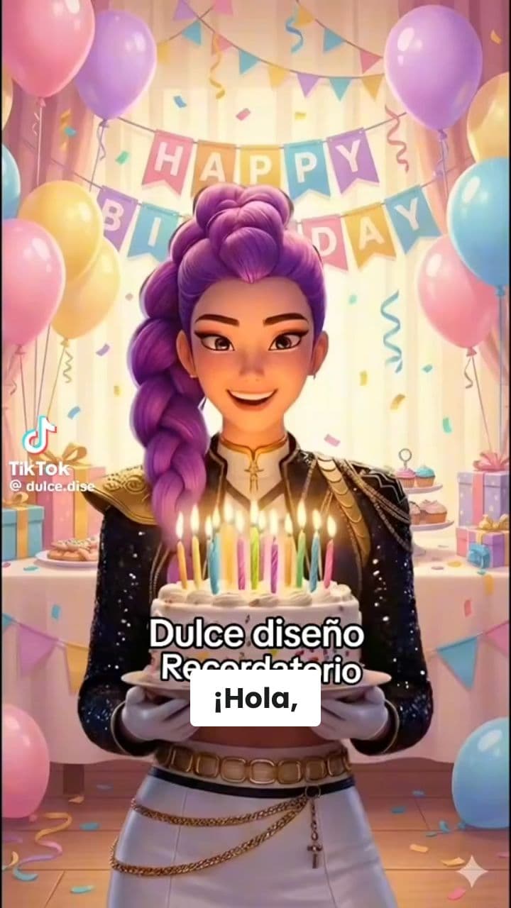 ¡Feliz Cumpleaños Celeste, de parte de las Guerreras del Kpop!