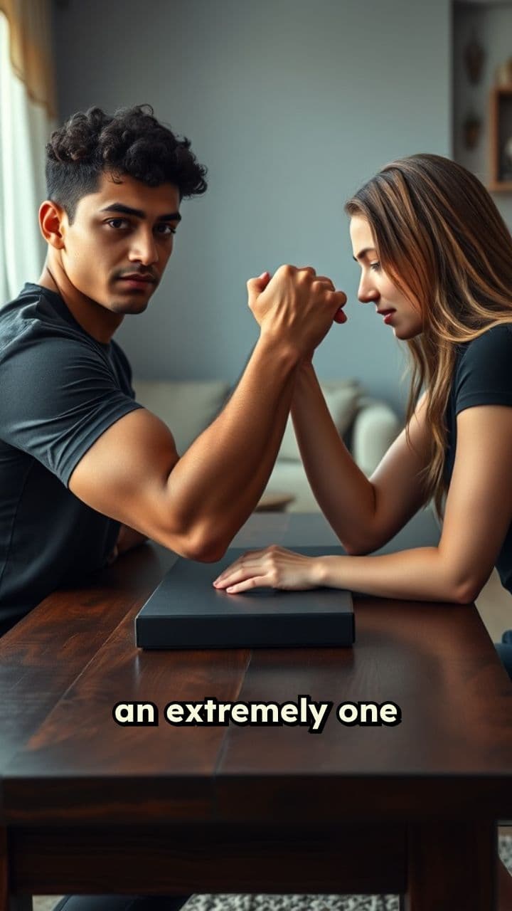 One-Sided Arm Wrestling Showdown