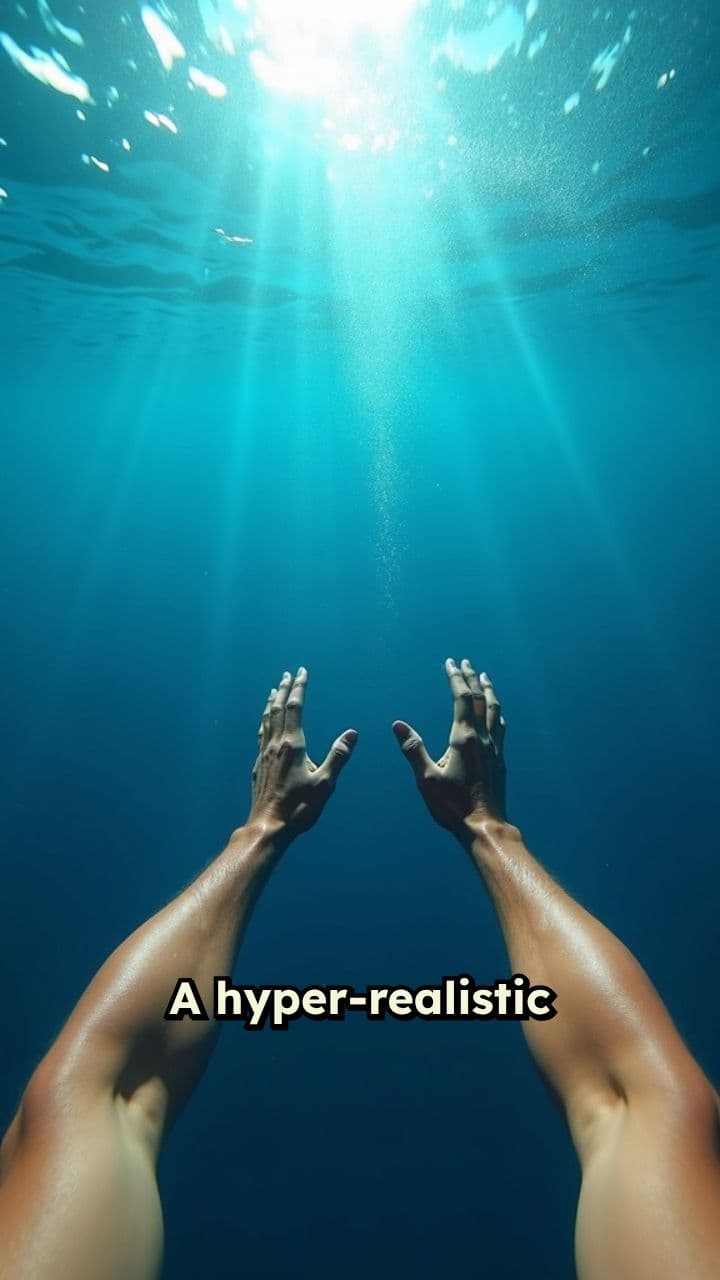 Chased by a Great White Shark