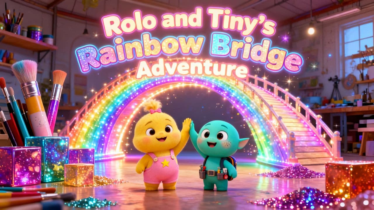 Rolo and Tiny's Rainbow Bridge Adventure