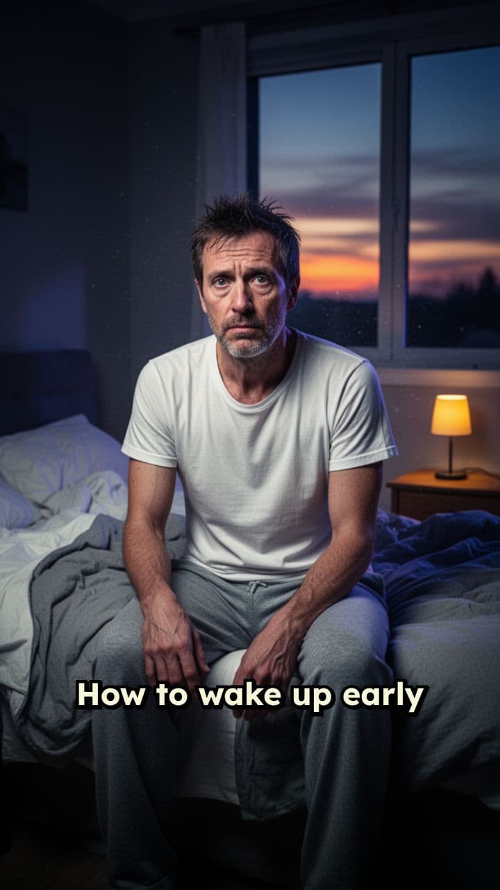 How to Wake Up Early (Painfully)