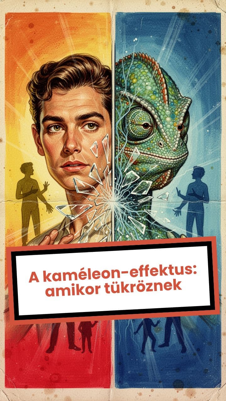 A kaméleon-effektus: amikor tükröznek