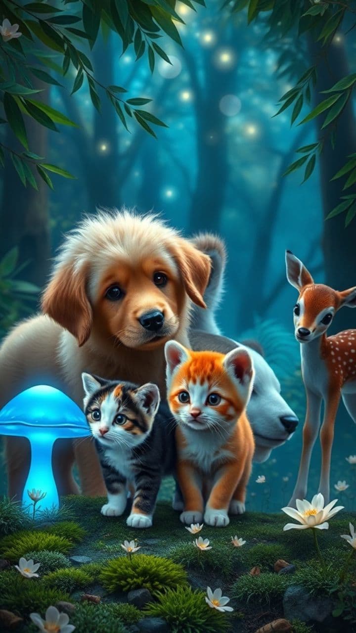 Magical Forest Baby Animals