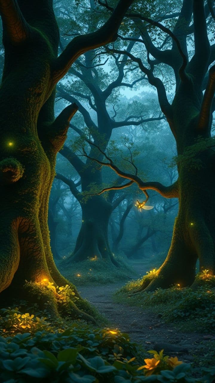 La Pequeña Luciérnaga que iluminó el Bosque