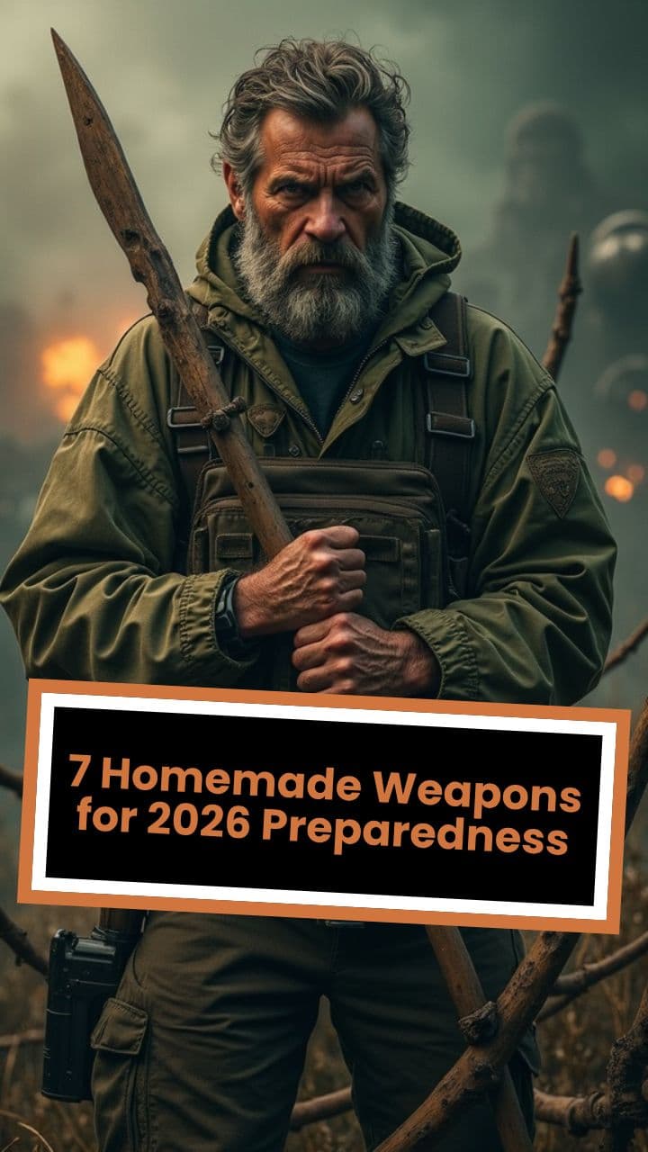 7 Homemade Weapons for 2026 Preparedness