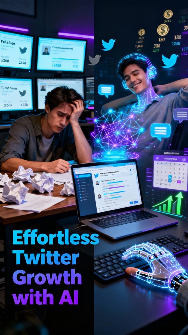 Effortless Twitter Growth with AI