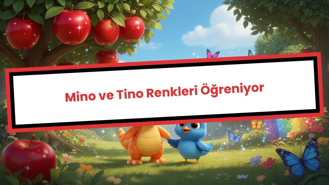 Mino ve Tino Renkleri Öğreniyor