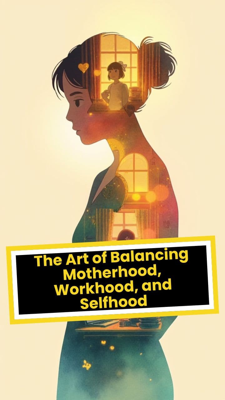 The Art of Balancing Motherhood, Workhood, and Selfhood