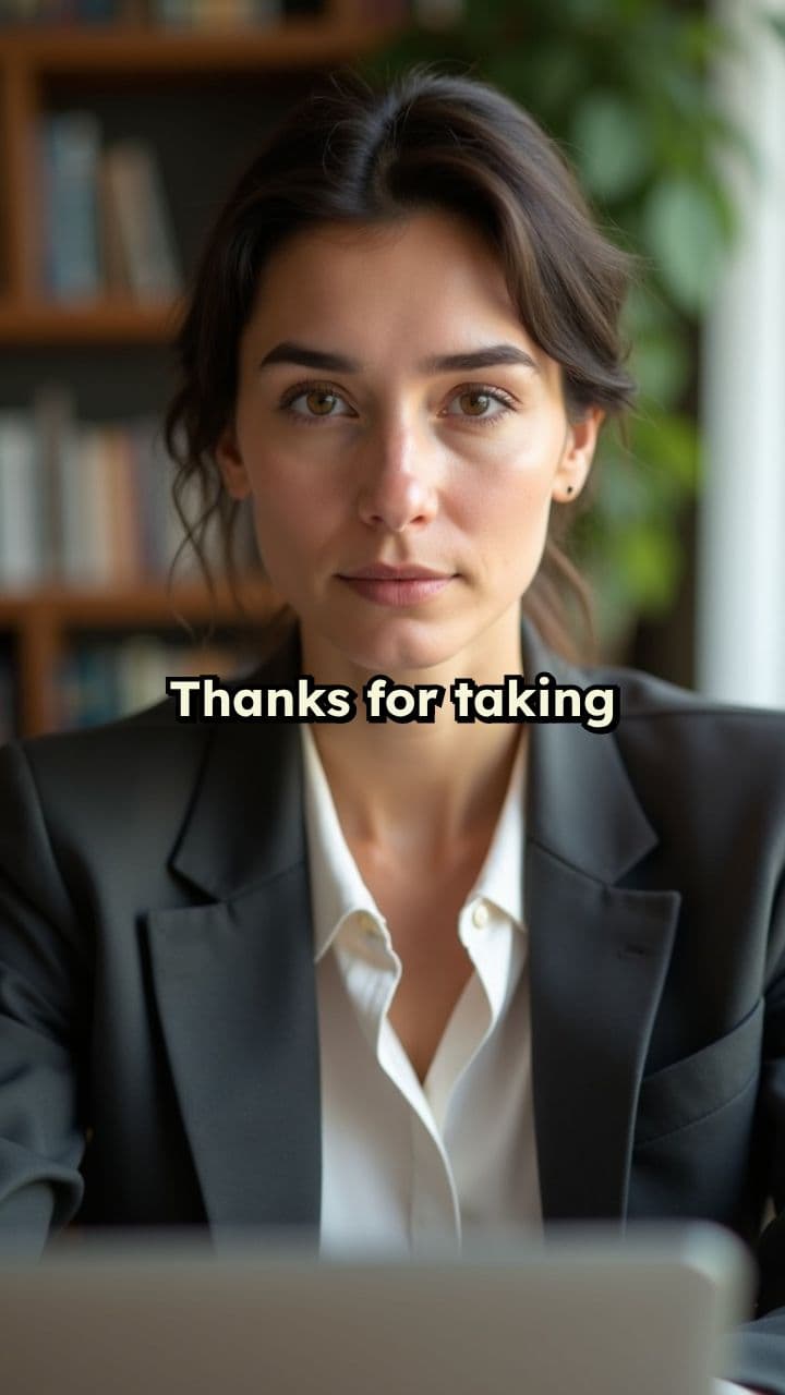 Attentive HR Interviewer Video Call Loop