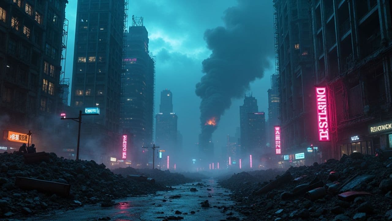 Warlord of the Neon Ruins