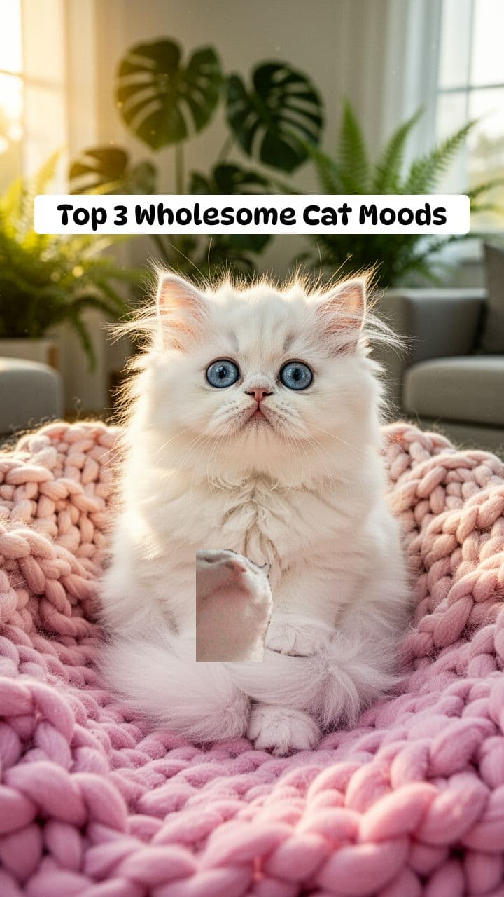 Mochi Mood: Top 3 Wholesome Cat Moods