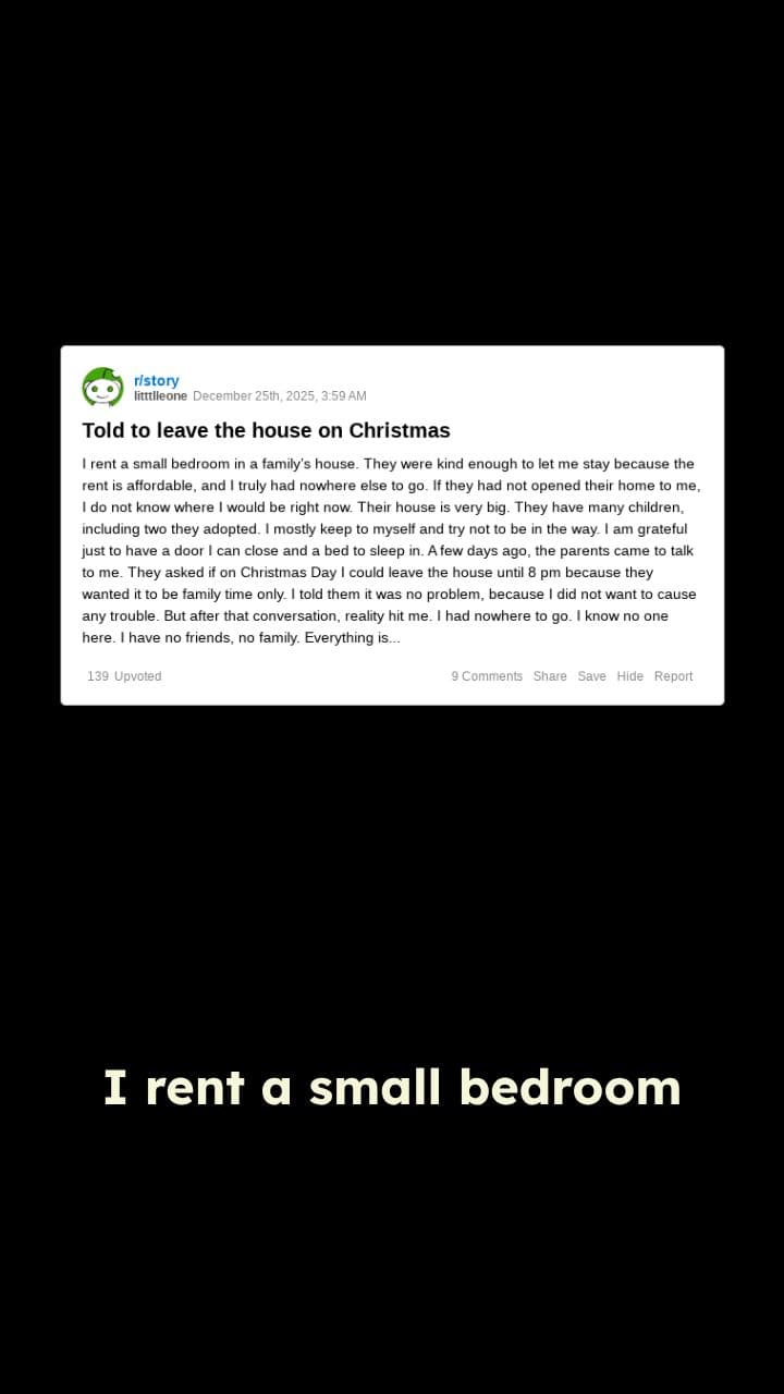 Strangers Gave Me Christmas Hope