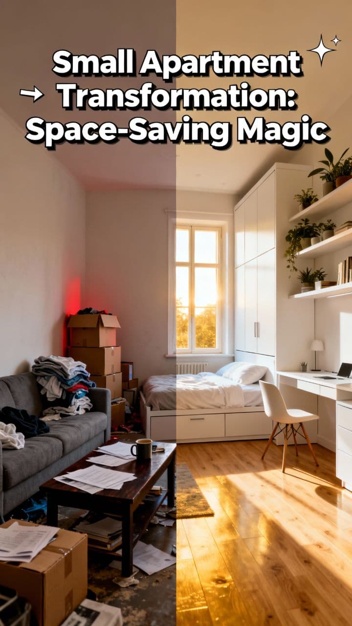 Small Apartment Transformation: Space-Saving Magic