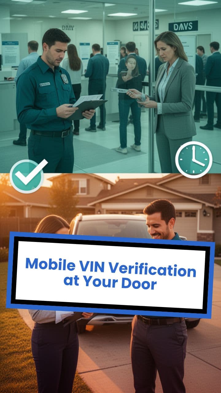 Mobile VIN Verification at Your Door