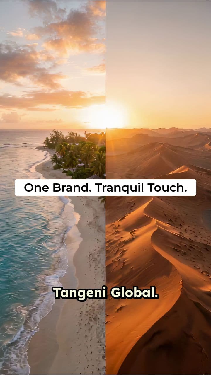 Tangeni Global: One Brand. Tranquil Touch.