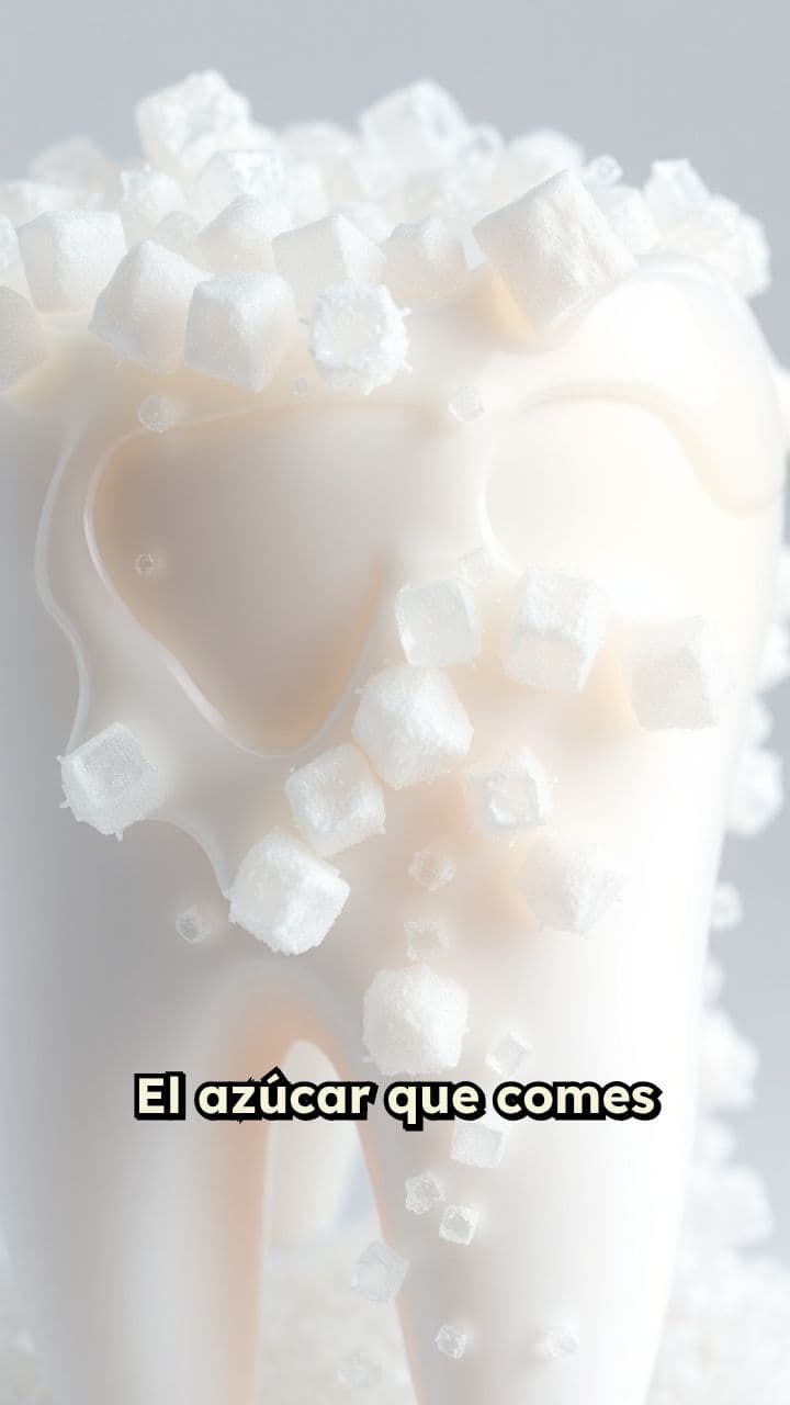 El azúcar y las caries dentales