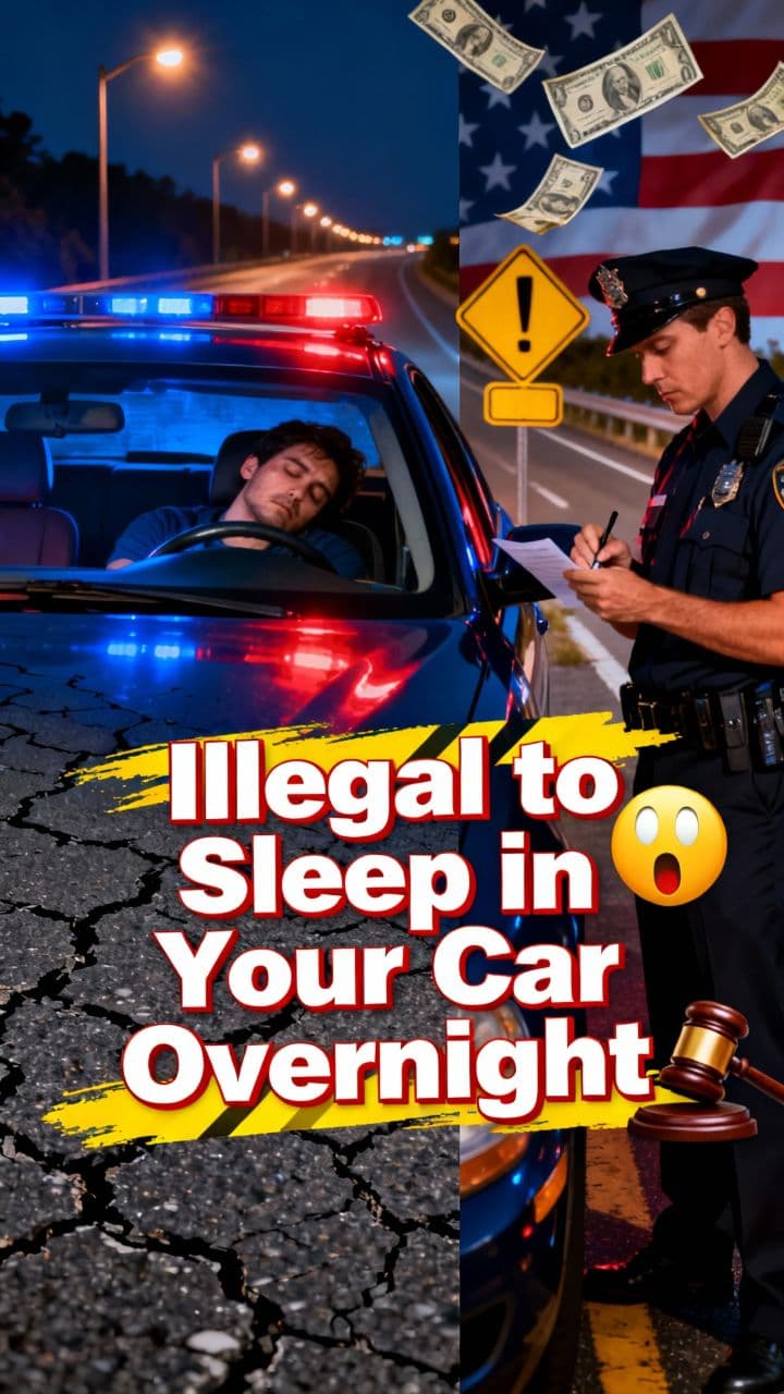 Illegal to Sleep in Your Car Overnight