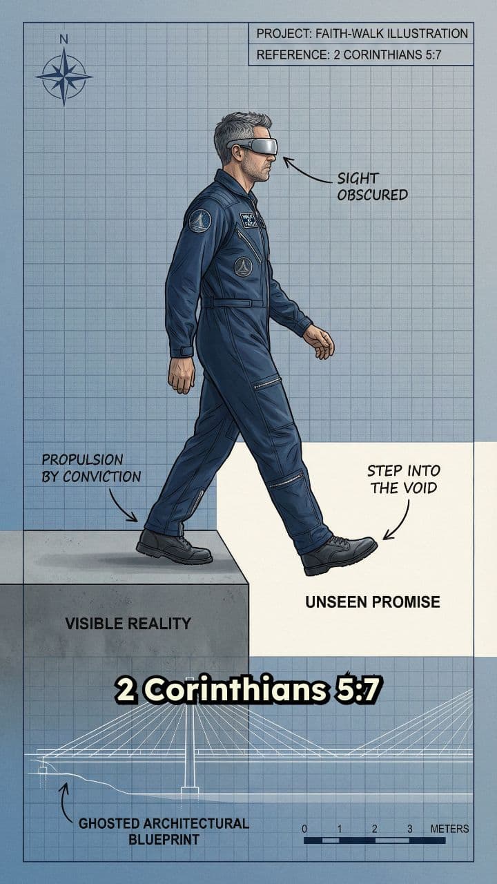 Faith Over Sight - Daily Bible Verse