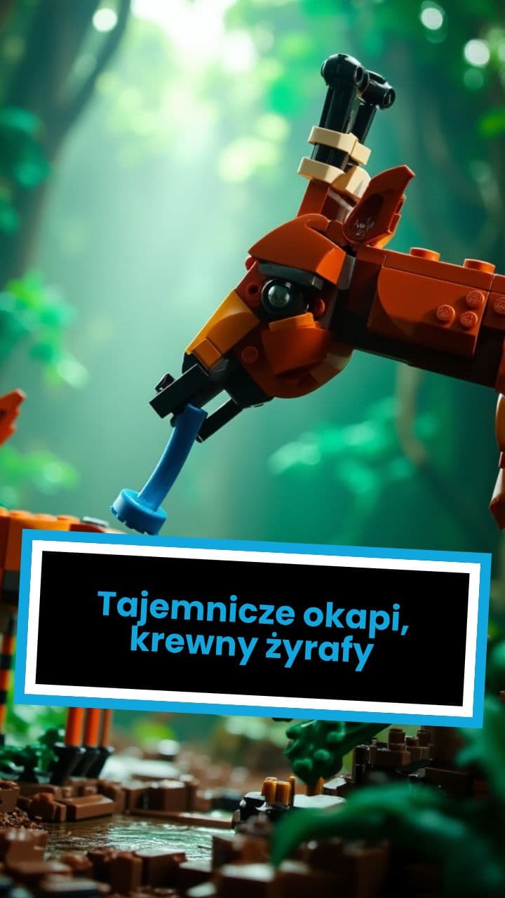 Tajemnicze okapi, krewny żyrafy