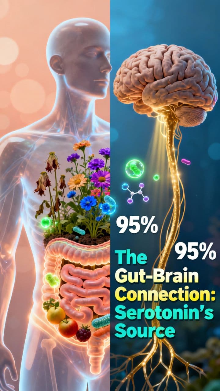The Gut-Brain Connection: Serotonin's Source